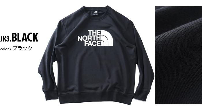 大きいサイズ メンズ THE NORTH FACE ノースフェイス プリント トレーナー USA直輸入 nf0a8at7-jk3