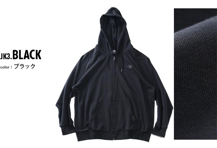 大きいサイズ メンズ THE NORTH FACE ノースフェイス ラグラン フルジップ パーカー USA直輸入 nf0a8f0h-jk3