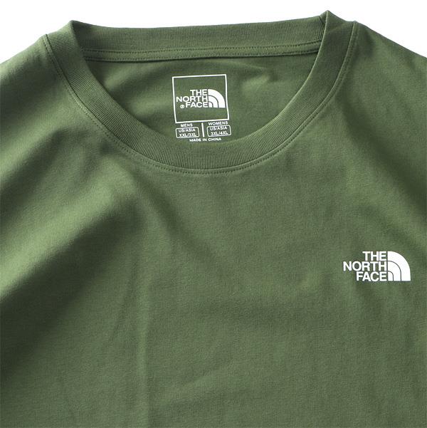 大きいサイズ メンズ THE NORTH FACE ノースフェイス プリント ロング Tシャツ USA直輸入 nf0a8f0j-bri