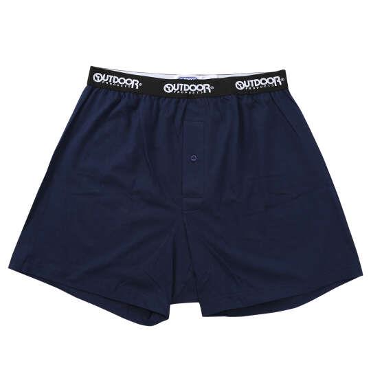 大きいサイズ メンズ OUTDOOR PRODUCTS 2Pニット トランクス ネイビー×ブラック 1249-5306-1 3L 4L 5L 6L 7L 8L