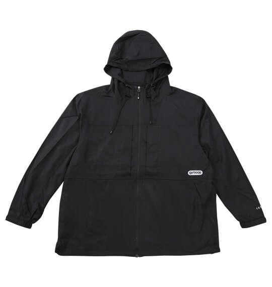 大きいサイズ メンズ OUTDOOR PRODUCTS デュスポ裏メッシュ ジャケット ブラック 1253-5320-2 3L 4L 5L 6L 8L