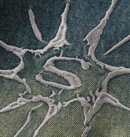 大きいサイズ メンズ SEQUENZ ウォッシュド デニム パンツ ネイビー 1254-5340-1 3L 4L 5L 6L