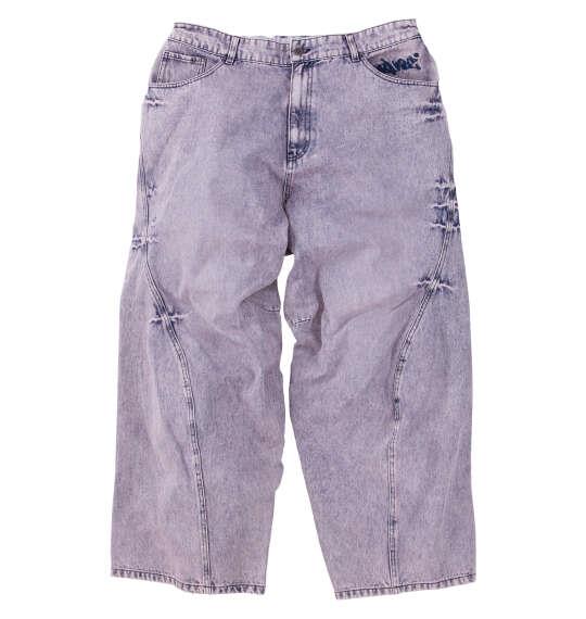 大きいサイズ メンズ SEQUENZ ウォッシュド デニム パンツ ローズ 1254-5340-3 3L 4L 5L 6L