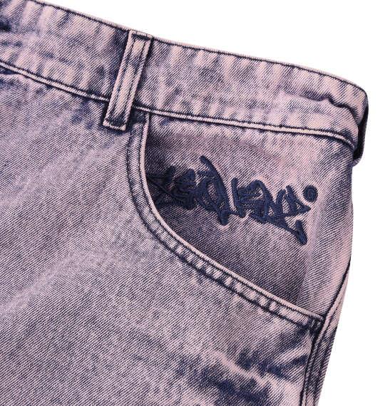 大きいサイズ メンズ SEQUENZ ウォッシュド デニム パンツ ローズ 1254-5340-3 3L 4L 5L 6L