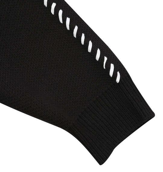 大きいサイズ メンズ PLES 7Gダブル ジャガード クルーネック セーター ブラック 1258-5380-2 3L 4L 5L 6L