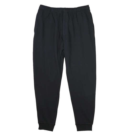 大きいサイズ メンズ EL.FO 裏毛 パンツ ブラック 1274-5396-2 3L 4L 5L 6L 8L