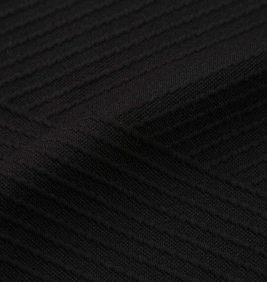 大きいサイズ メンズ TETE HOMME バイアスパネル柄 ボリュームネック 長袖 Tシャツ ブラック 1278-5646-2 3L 4L 5L 6L