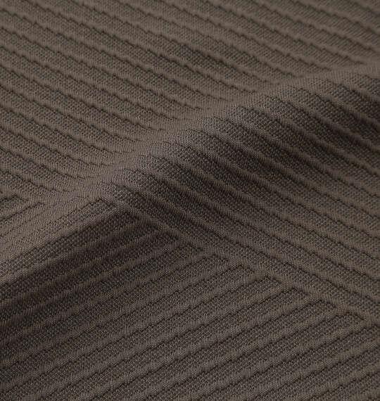 大きいサイズ メンズ TETE HOMME バイアスパネル柄 ボリュームネック 長袖 Tシャツ チャコール 1278-5646-3 3L 4L 5L 6L