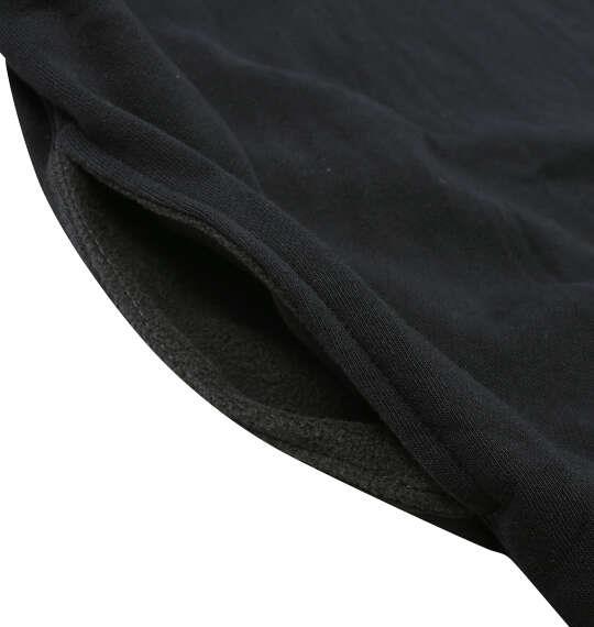 大きいサイズ メンズ EL.FO 無地裏毛 クルーネック トレーナー ブラック 1278-5681-2 3L 4L 5L 6L 8L