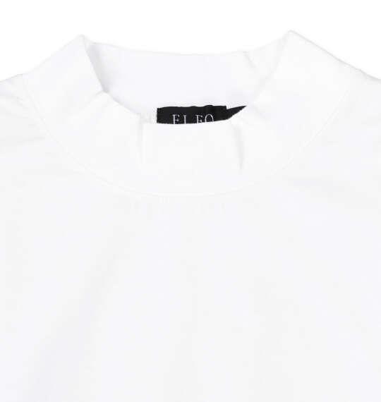 大きいサイズ メンズ EL.FO 無地 モックネック オフホワイト 1278-5682-1 3L 4L 5L 6L