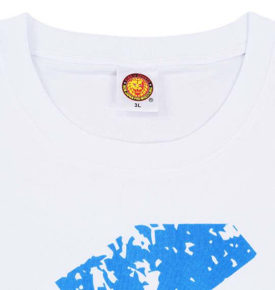 大きいサイズ メンズ 新日本プロレス 棚橋弘至「BIG ACE」 半袖 Tシャツ ホワイト 1278-5673-1 3L 4L 5L 6L 8L