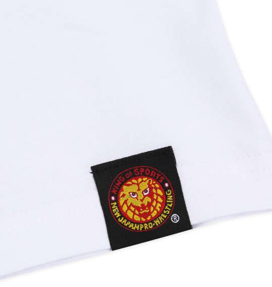 大きいサイズ メンズ 新日本プロレス 棚橋弘至「BIG ACE」 半袖 Tシャツ ホワイト 1278-5673-1 3L 4L 5L 6L 8L