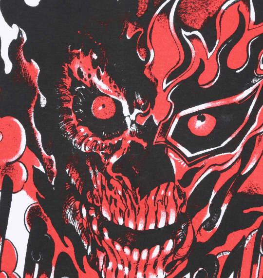 大きいサイズ メンズ 新日本プロレス エル・デスペラード×桃桃子コラボ 半袖 Tシャツ ホワイト 1278-5674-1 3L 4L 5L 6L 8L