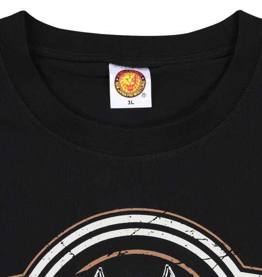 大きいサイズ メンズ 新日本プロレス BULLET CLUB WAR DOGS「WE RUN THE WORLD」 半袖 Tシャツ ブラック×ゴールド 1278-5676-1 3L 4L 5L 6L 8L