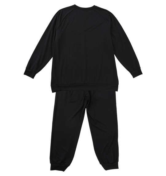 大きいサイズ メンズ Colantotte ACTIVE ストレッチミニ裏毛血行促進ウェアセット ブラック 1279-5315-2 3L 4L 5L 6L 8L