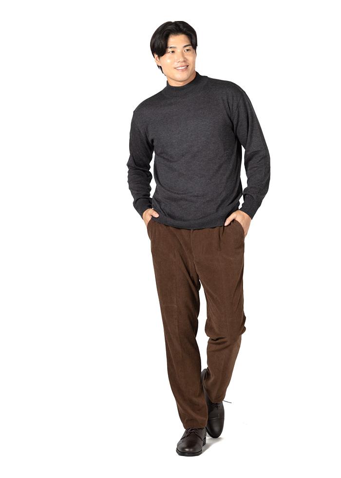 大きいサイズ メンズ SARTORIA BELLINI 国産 ハイゲージ ハイネック ニット セーター 抗菌防臭 日本製 made in japan 秋冬新作 680-sbk2505h 【t2503】