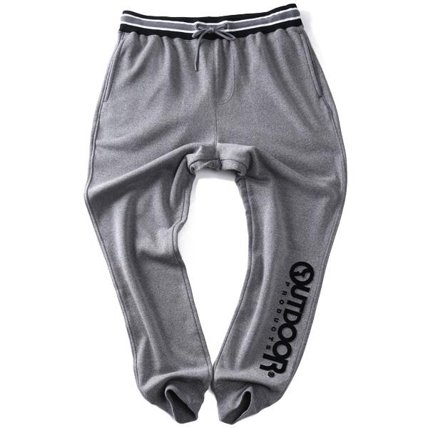 大きいサイズ メンズ OUTDOOR PRODUCTS アウトドアプロダクツ 裏起毛 刺繍使い フリース パンツ 秋冬新作 c4563e