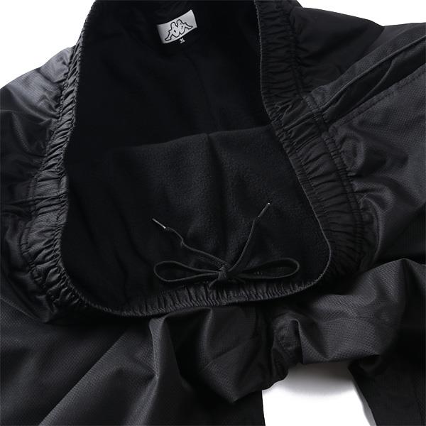 大きいサイズ メンズ KAPPA カッパ 裏フリース ウインド パンツ 秋冬新作 245-381-0