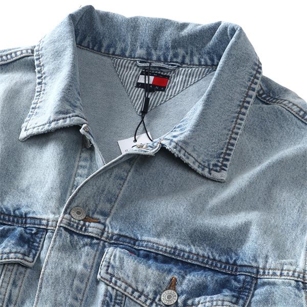 大きいサイズ メンズ TOMMY JEANS トミージーンズ デニム ジャケット Gジャン USA直輸入 dm0dm21242