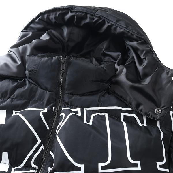 大きいサイズ メンズ RINGS リングス ロゴ使い フード脱着 中綿 ブルゾン 秋冬新作 135040