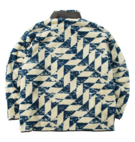 大きいサイズ メンズ OUTDOOR PRODUCTS 裏メッシュ ボア フリース ジャケット アイボリー系 1253-5325-1 3L 4L 5L 6L 8L