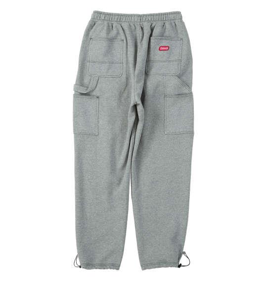 大きいサイズ メンズ Coleman 裏起毛 スウェット ペインター パンツ グレー 1274-5303-1 3L 4L 5L 6L 8L