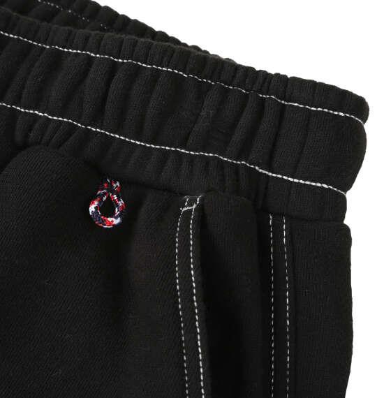 大きいサイズ メンズ Coleman 裏起毛 スウェット ペインター パンツ ブラック 1274-5303-2 3L 4L 5L 6L 8L