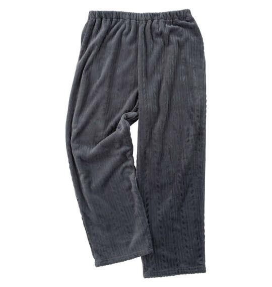 大きいサイズ メンズ PEANUTS ふわもこ シャツ パジャマ チャコール 1279-5301-1 3L 4L 5L 6L 8L