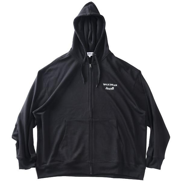 大きいサイズ メンズ AIRWALK エアウォーク プリント フルジップ パーカー 秋冬新作 awm53309az