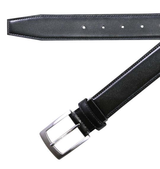大きいサイズ メンズ MANCHES クラリーノ ベルト ブラック 1260-5310-1 4L 9L