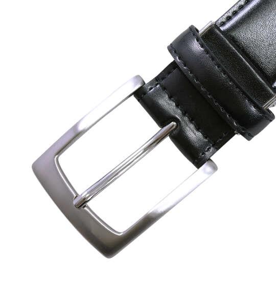 大きいサイズ メンズ MANCHES クラリーノ ベルト ブラック 1260-5310-1 4L 9L