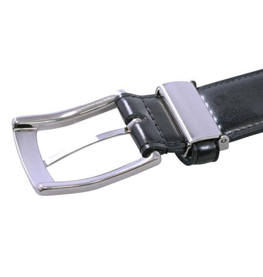 大きいサイズ メンズ MANCHES クラリーノ ベルト ブラック 1260-5310-1 4L 9L