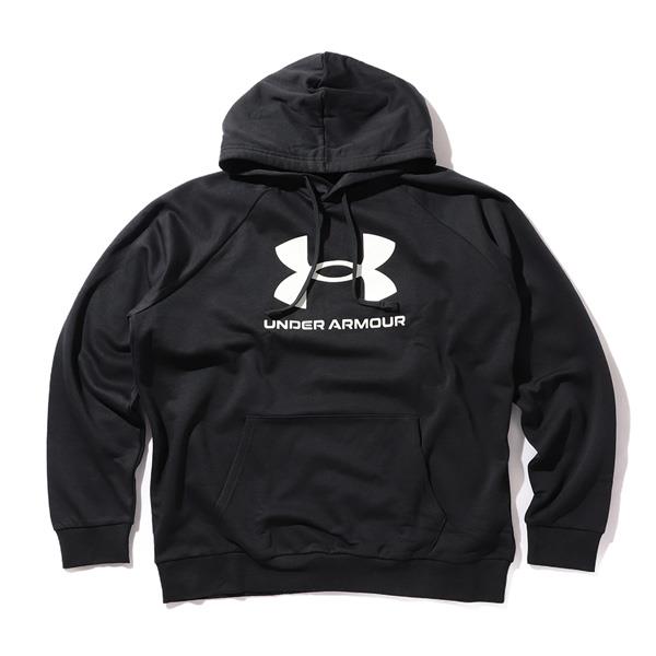大きいサイズ メンズ UNDER ARMOUR アンダーアーマー プリント プルオーバー パーカー USA直輸入 1379758-001