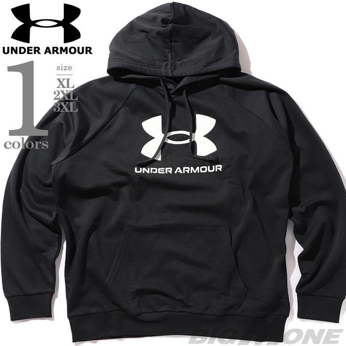 大きいサイズ メンズ UNDER ARMOUR アンダーアーマー プリント プルオーバー パーカー USA直輸入 1379758-001
