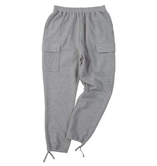 大きいサイズ メンズ OUTDOOR PRODUCTS 裏起毛 カーゴ スウェット パンツ グレー 1254-5350-1 3L 4L 5L 6L 7L 8L