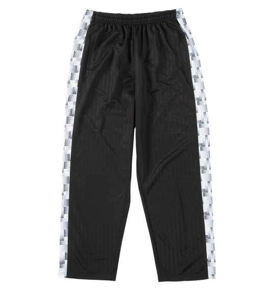 大きいサイズ メンズ Mc.S.P ハーフトーンドット切替 ジャージ パンツ ブラック×ホワイト 1254-5360-2 3L 4L 5L 6L 8L