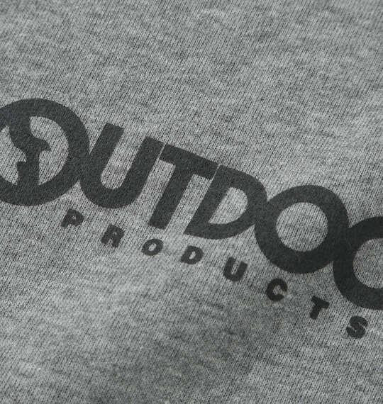 大きいサイズ メンズ OUTDOOR PRODUCTS 裏起毛 クルー トレーナー グレー 1258-5312-1 3L 4L 5L 6L 8L