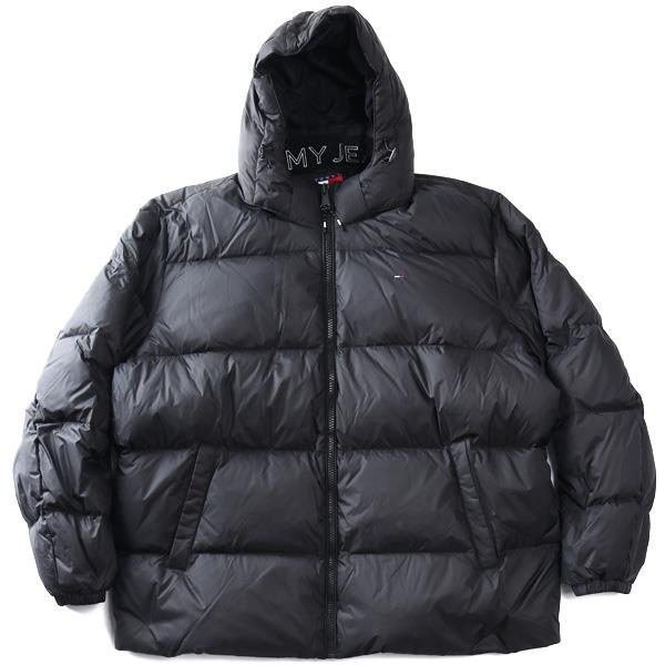 大きいサイズ メンズ TOMMY JEANS トミージーンズ フード脱着 ダウン ジャケット ESSENTIAL DOWN JACKET USA直輸入 dm0dm19786