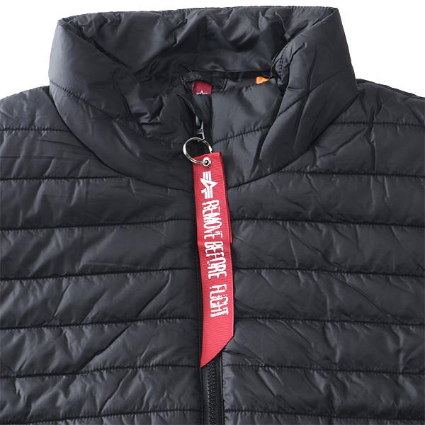 大きいサイズ メンズ ALPHA INDUSTRIES アルファインダストリーズ 中綿 ベスト PUFFER VEST USA直輸入 138122