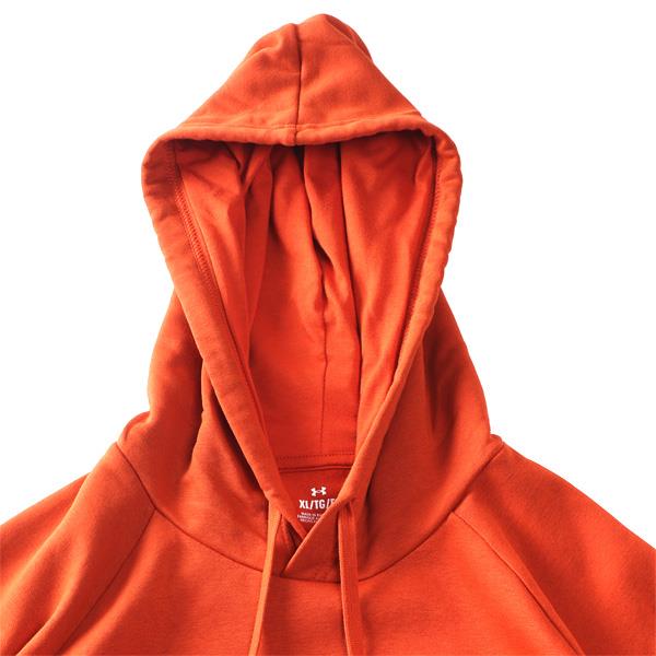 大きいサイズ メンズ UNDER ARMOUR アンダーアーマー フリース プルオーバー パーカー RIVAL FLEECE LOGO USA直輸入 1379758-842