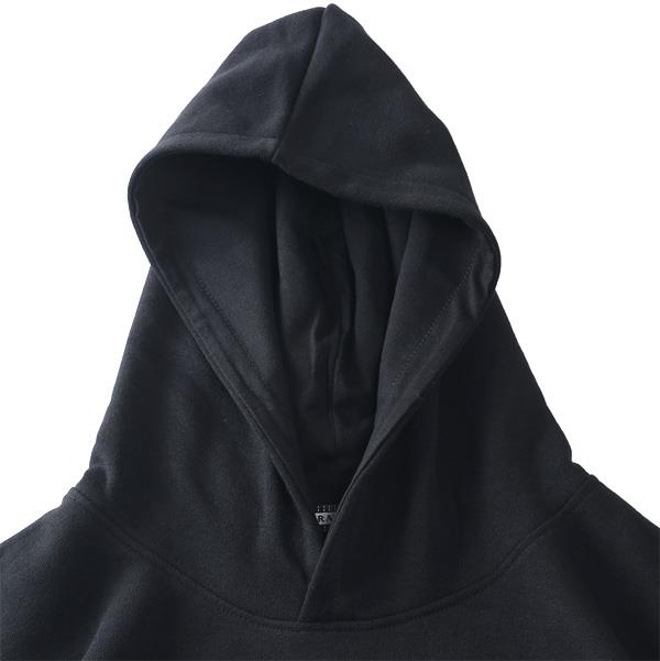 大きいサイズ メンズ RAVES 裏起毛 BEARプリント プルオーバー パーカー 秋冬新作 65-88663-b