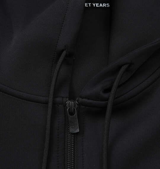 大きいサイズ メンズ SY32 by SWEET YEARS ダブルニット マルチロゴ フルジップ パーカー ブラック 1278-6120-2 3L 4L 5L 6L