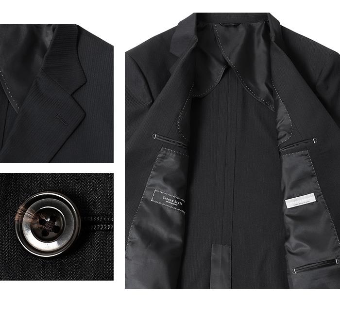 【fd1029】大きいサイズ メンズ 2ツ釦スーツ ビジネススーツ スーツ リクルートスーツ 上下セット 秋冬新作 2396 【t2502】