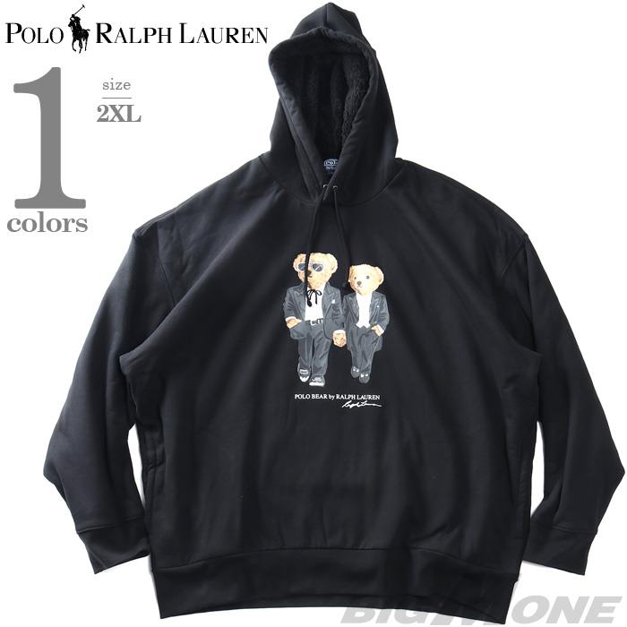 大きいサイズ メンズ POLO RALPH LAUREN ポロ ラルフローレン プリント プルオーバー パーカー USA直輸入 710981802-001