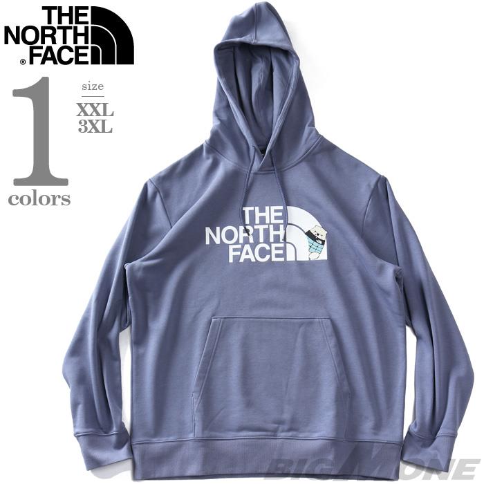 大きいサイズ メンズ THE NORTH FACE ノースフェイス プリント プルオーバー パーカー NUPTSE BEAR HOODIE USA直輸入 nf0a8f0c-btr
