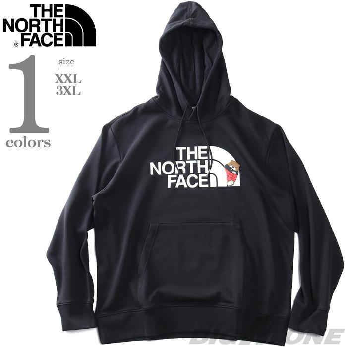 大きいサイズ メンズ THE NORTH FACE ノースフェイス プリント プルオーバー パーカー NUPTSE BEAR HOODIE USA直輸入 nf0a8f0c-jk3