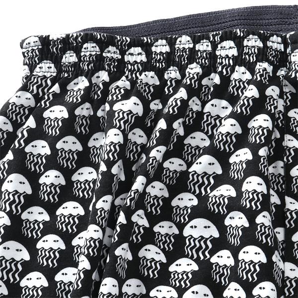 大きいサイズ メンズ DANIEL DODD 吸汗速乾 ストレッチ ジェリーフィッシュ柄 ニット トランクス 肌着 下着 秋冬新作 azkt-259006