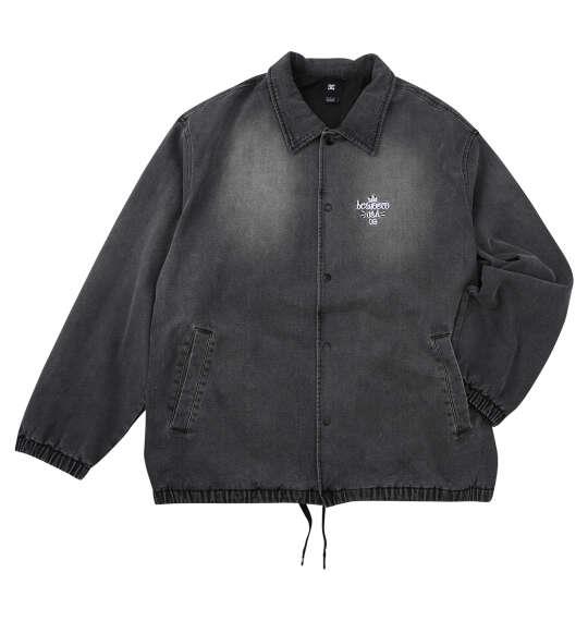 大きいサイズ メンズ DCSHOES 26COACH ジャケット ブラックデニム 1273-6101-2 3L 4L 5L 6L