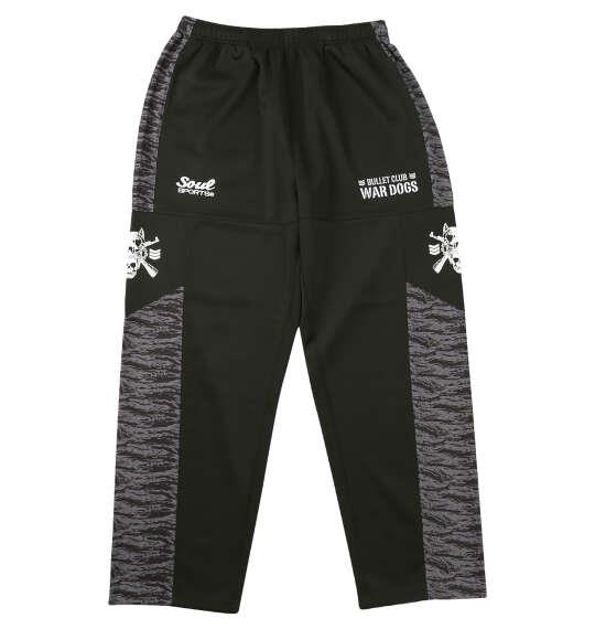 大きいサイズ メンズ SOUL SPORTS×新日本プロレス BC WAR DOGS 長袖 ジャージ セット グレーカモ×ブラック 1276-6112-1 3L 4L 5L 6L