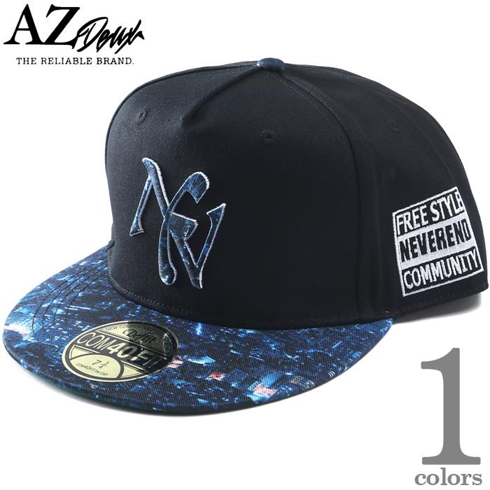 大きいサイズ メンズ AZ DEUX 刺繍入り ベースボール キャップ 帽子 秋冬新作 5683-736z